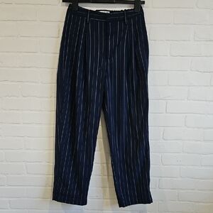 Urban Outfitters Navy Pinstripe Pants